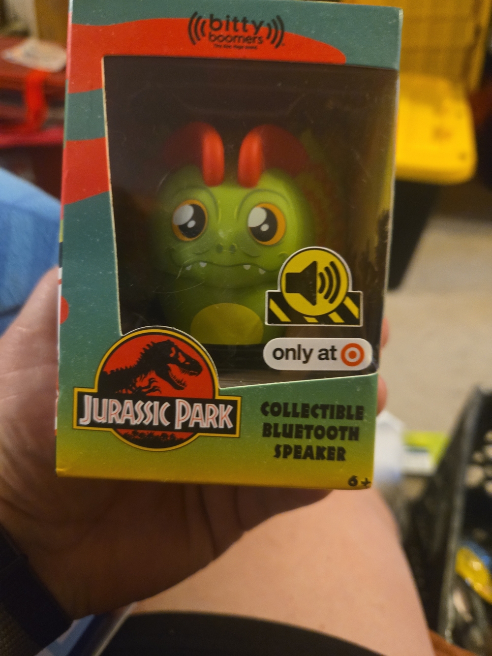 Jurassic Park Collectible Bluetooth Speaker - Green/Red #399